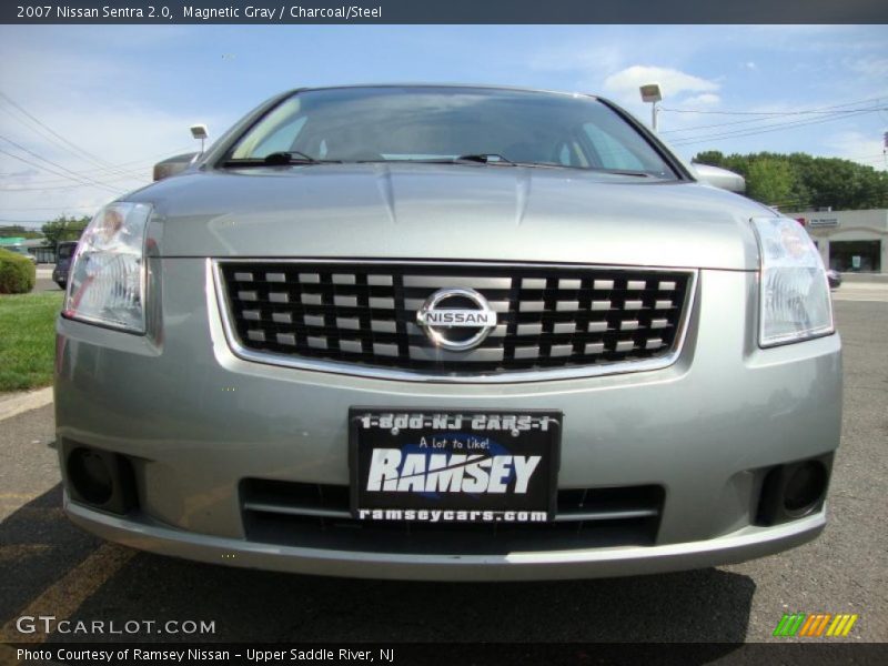 Magnetic Gray / Charcoal/Steel 2007 Nissan Sentra 2.0