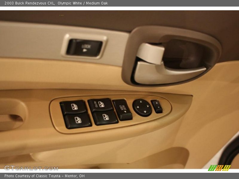 Olympic White / Medium Oak 2003 Buick Rendezvous CXL