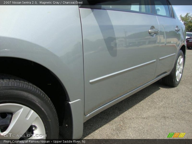 Magnetic Gray / Charcoal/Steel 2007 Nissan Sentra 2.0