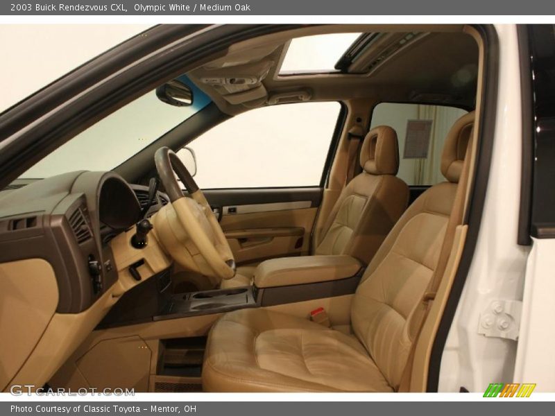 Olympic White / Medium Oak 2003 Buick Rendezvous CXL