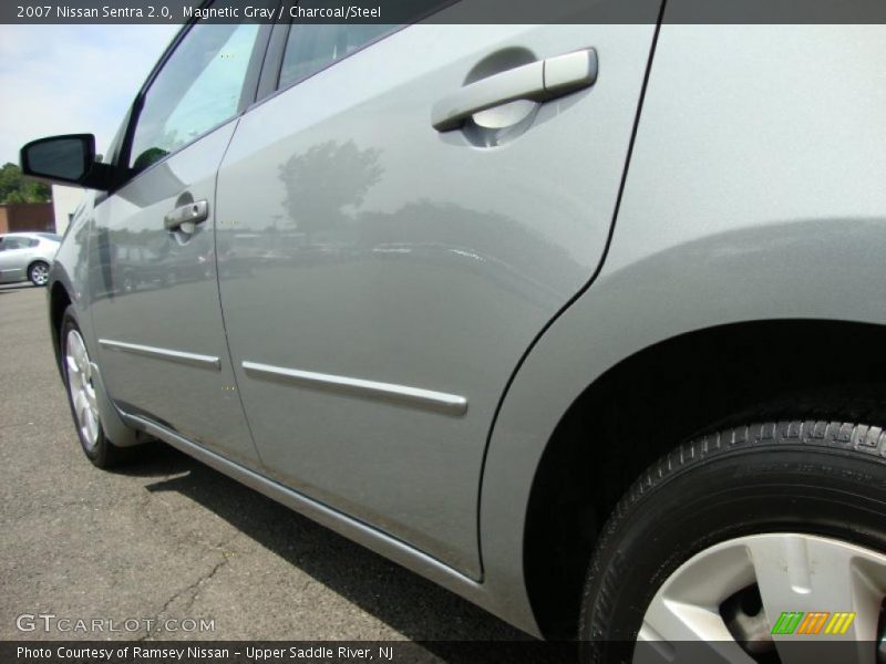 Magnetic Gray / Charcoal/Steel 2007 Nissan Sentra 2.0