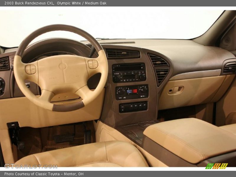 Olympic White / Medium Oak 2003 Buick Rendezvous CXL