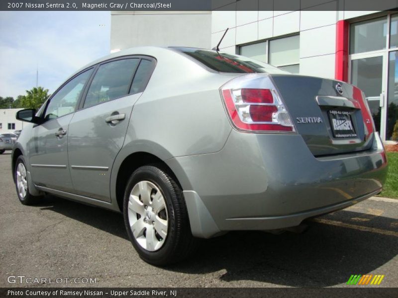 Magnetic Gray / Charcoal/Steel 2007 Nissan Sentra 2.0