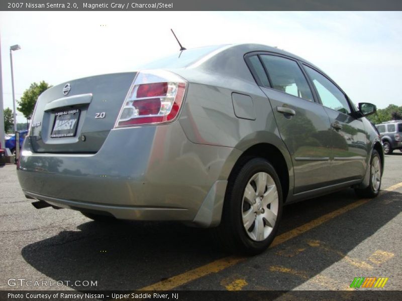 Magnetic Gray / Charcoal/Steel 2007 Nissan Sentra 2.0