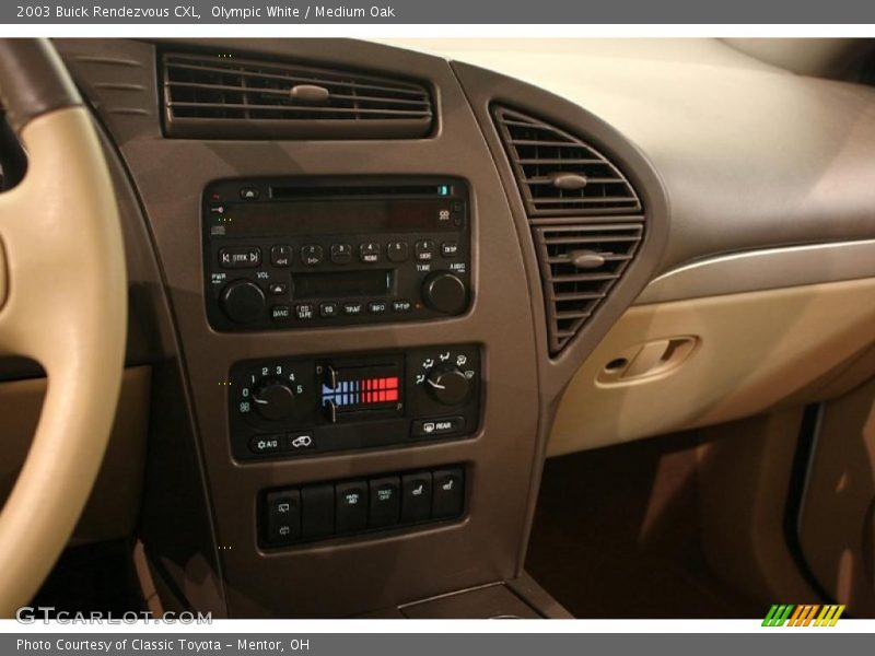 Olympic White / Medium Oak 2003 Buick Rendezvous CXL