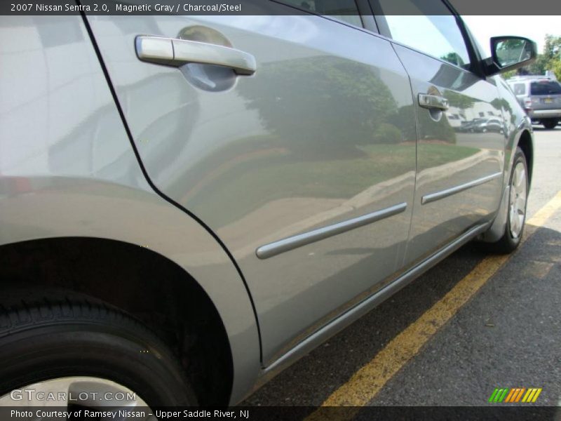 Magnetic Gray / Charcoal/Steel 2007 Nissan Sentra 2.0