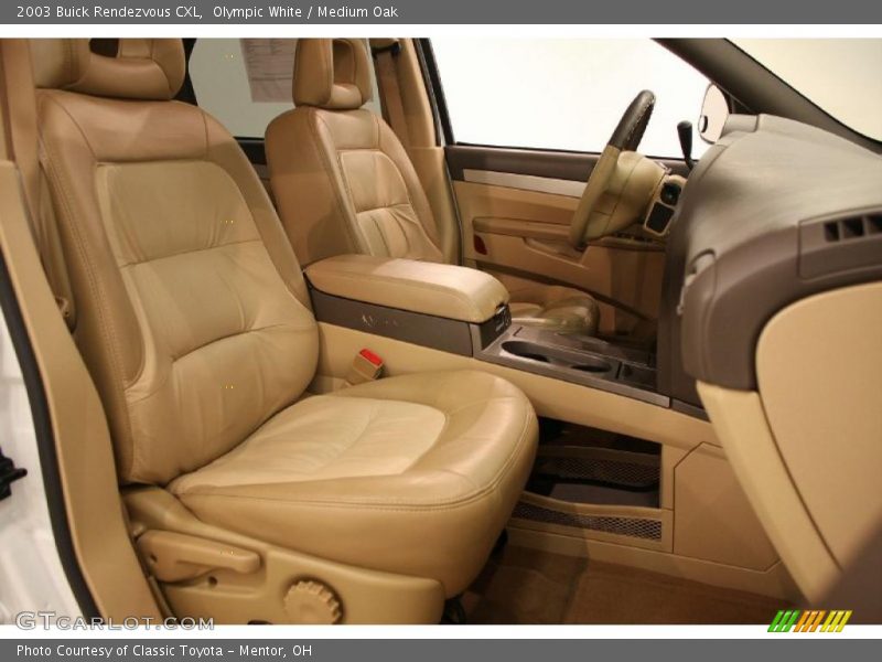 Olympic White / Medium Oak 2003 Buick Rendezvous CXL