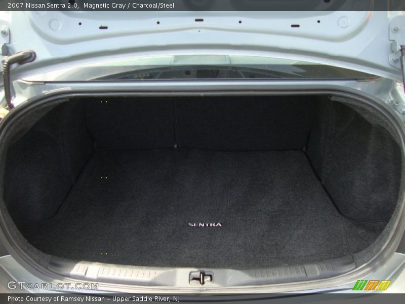 Magnetic Gray / Charcoal/Steel 2007 Nissan Sentra 2.0