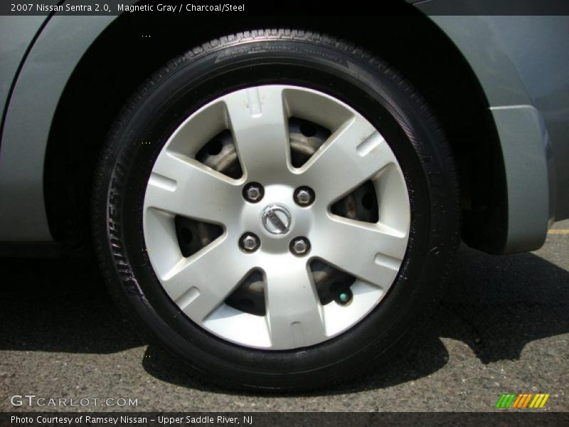Magnetic Gray / Charcoal/Steel 2007 Nissan Sentra 2.0
