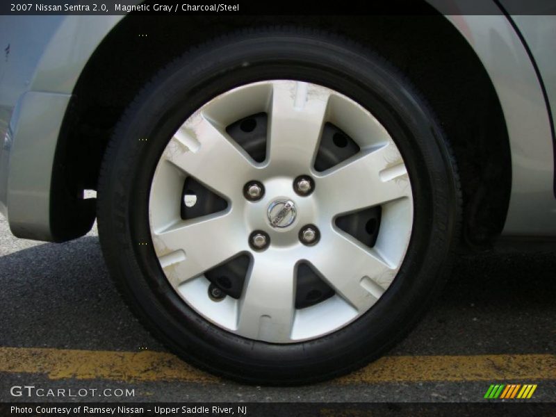 Magnetic Gray / Charcoal/Steel 2007 Nissan Sentra 2.0