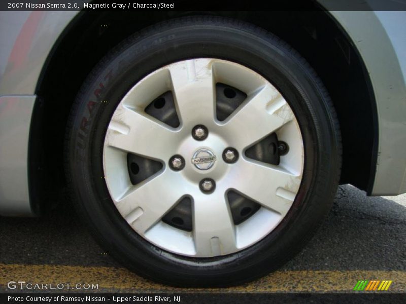 Magnetic Gray / Charcoal/Steel 2007 Nissan Sentra 2.0