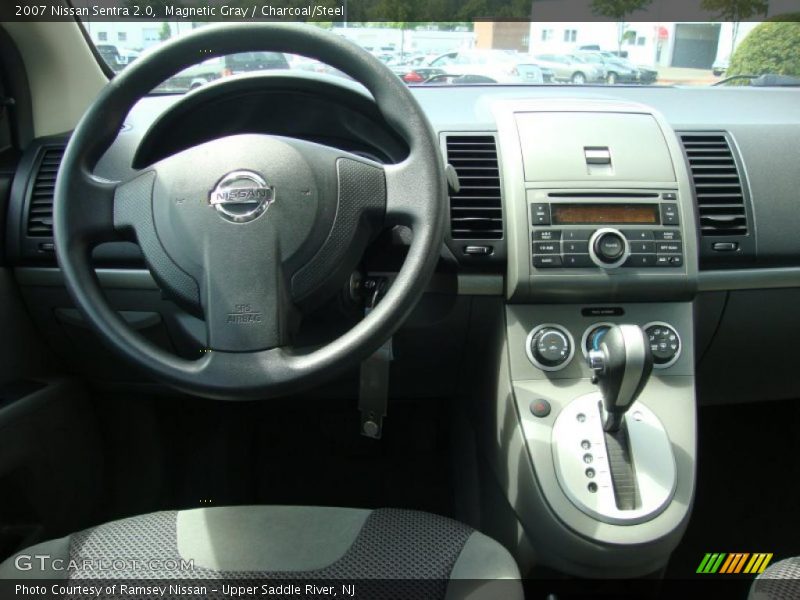 Magnetic Gray / Charcoal/Steel 2007 Nissan Sentra 2.0