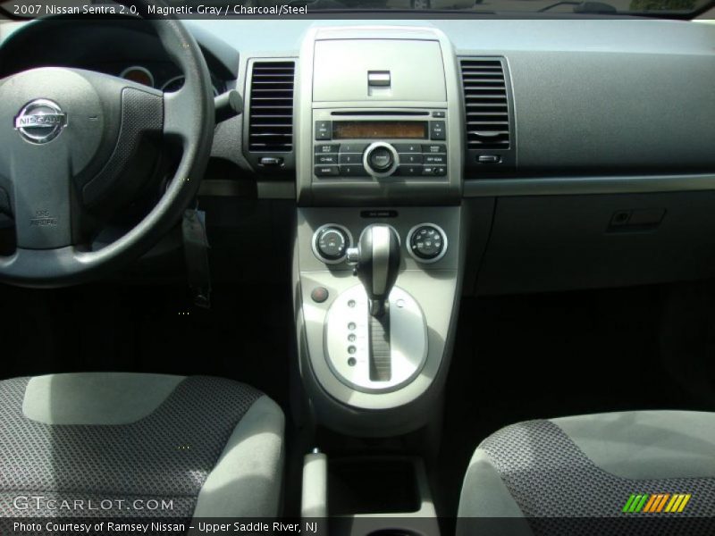 Magnetic Gray / Charcoal/Steel 2007 Nissan Sentra 2.0