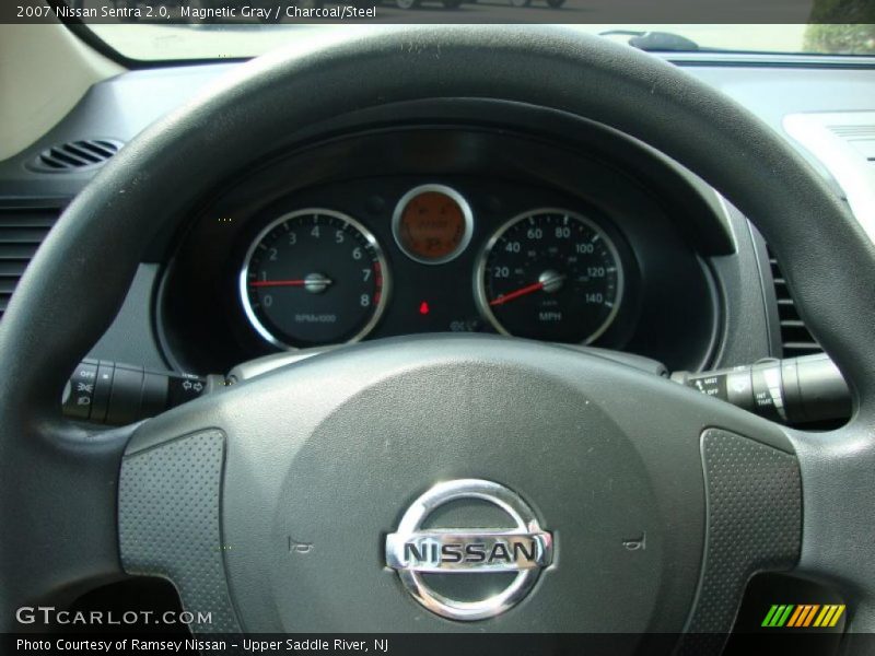 Magnetic Gray / Charcoal/Steel 2007 Nissan Sentra 2.0