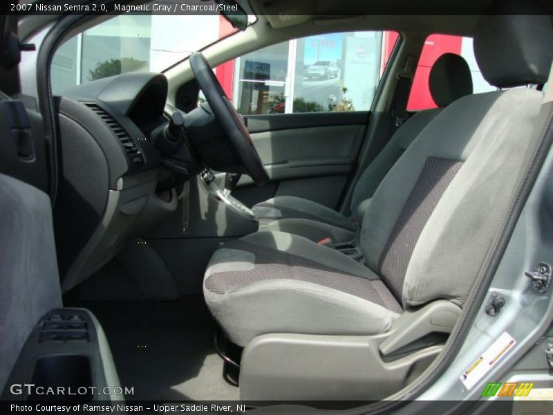Magnetic Gray / Charcoal/Steel 2007 Nissan Sentra 2.0