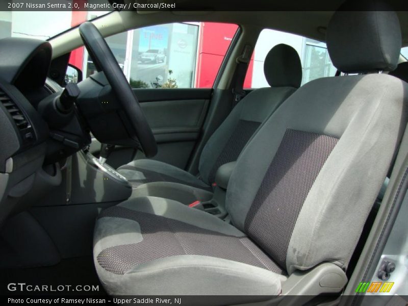 Magnetic Gray / Charcoal/Steel 2007 Nissan Sentra 2.0