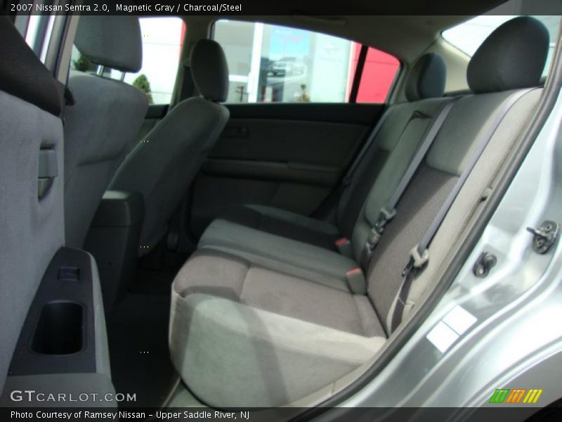 Magnetic Gray / Charcoal/Steel 2007 Nissan Sentra 2.0