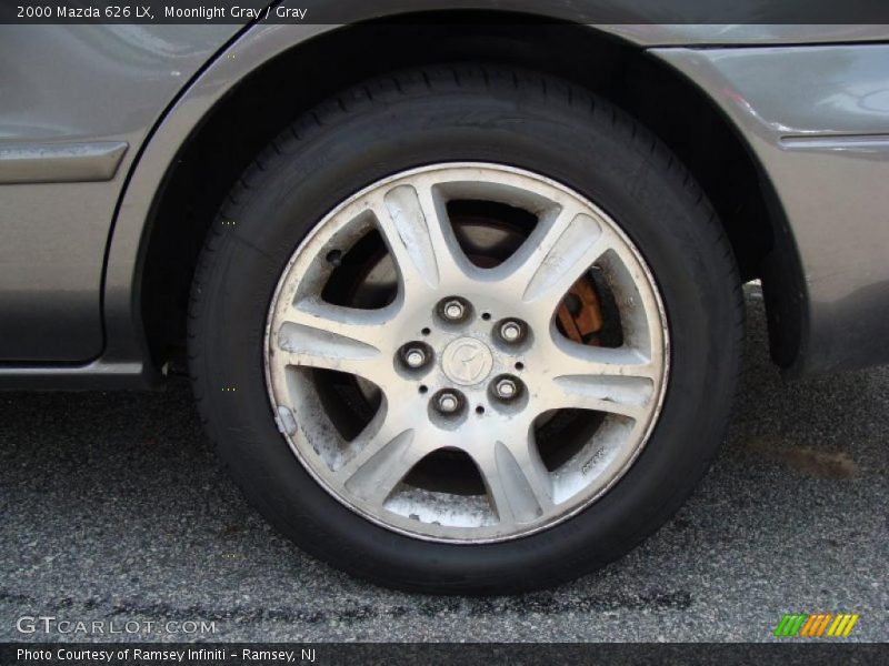 Moonlight Gray / Gray 2000 Mazda 626 LX