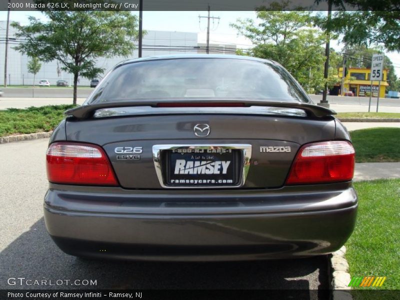 Moonlight Gray / Gray 2000 Mazda 626 LX