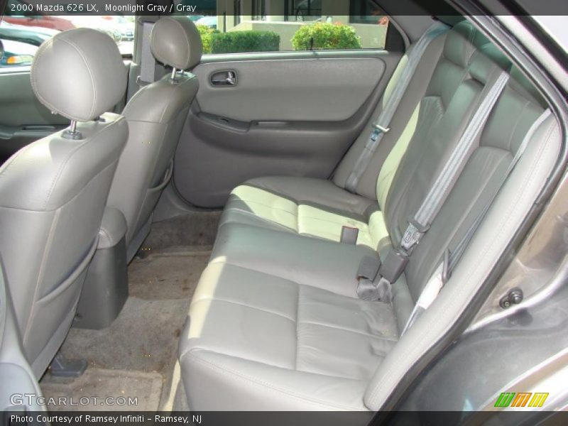 Moonlight Gray / Gray 2000 Mazda 626 LX