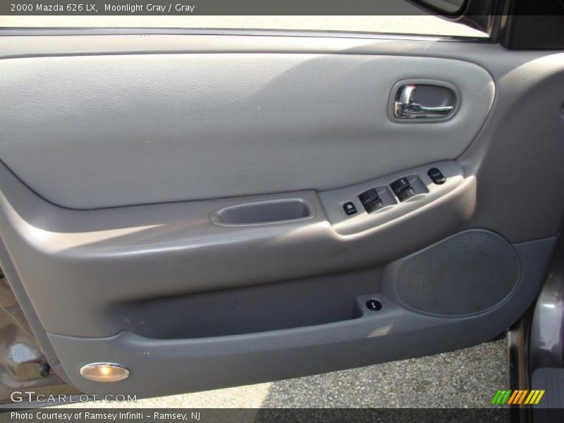 Moonlight Gray / Gray 2000 Mazda 626 LX