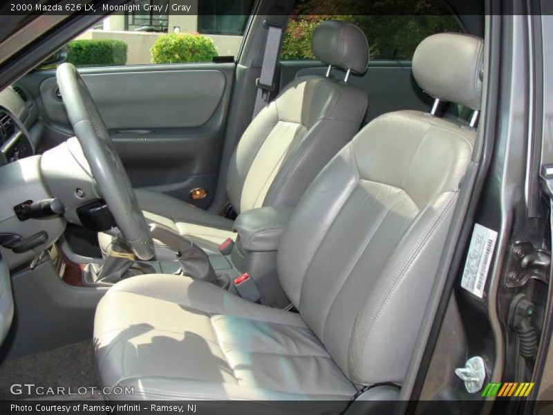 Moonlight Gray / Gray 2000 Mazda 626 LX
