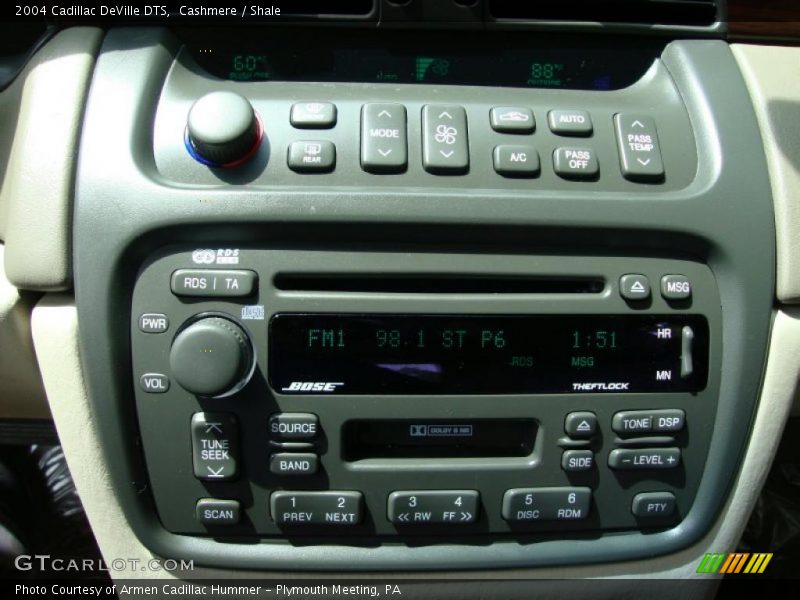 Cashmere / Shale 2004 Cadillac DeVille DTS