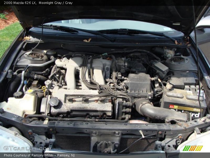 Moonlight Gray / Gray 2000 Mazda 626 LX
