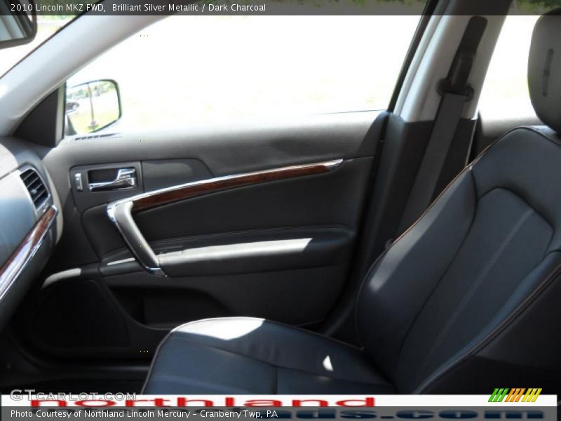 Brilliant Silver Metallic / Dark Charcoal 2010 Lincoln MKZ FWD