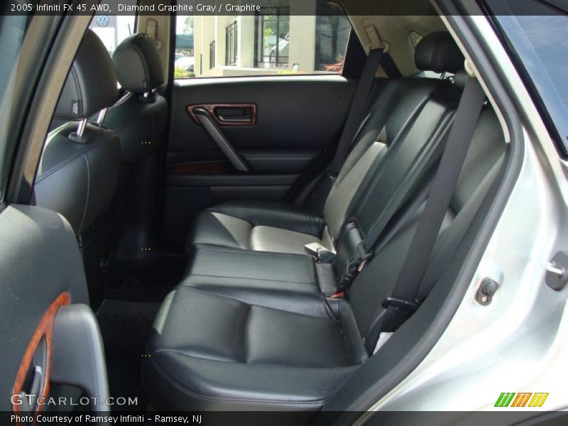 Diamond Graphite Gray / Graphite 2005 Infiniti FX 45 AWD