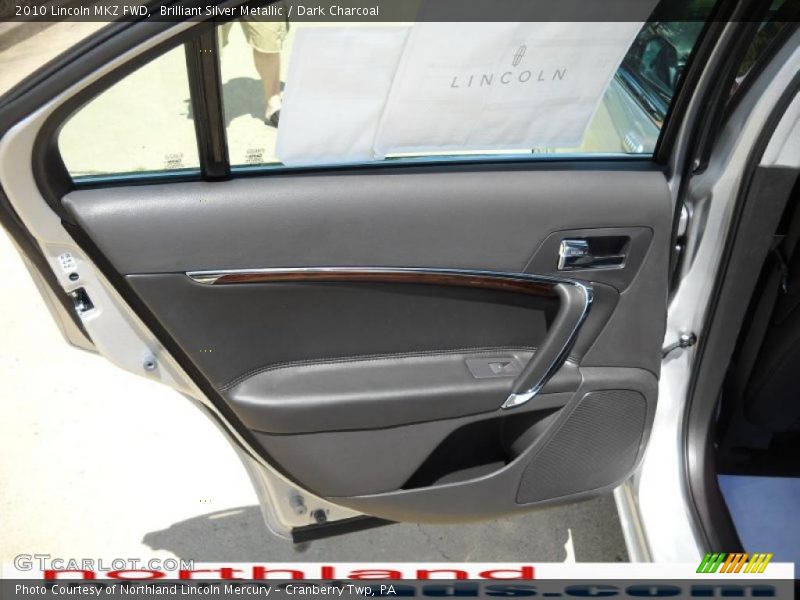 Brilliant Silver Metallic / Dark Charcoal 2010 Lincoln MKZ FWD