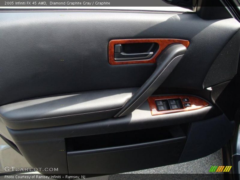 Diamond Graphite Gray / Graphite 2005 Infiniti FX 45 AWD