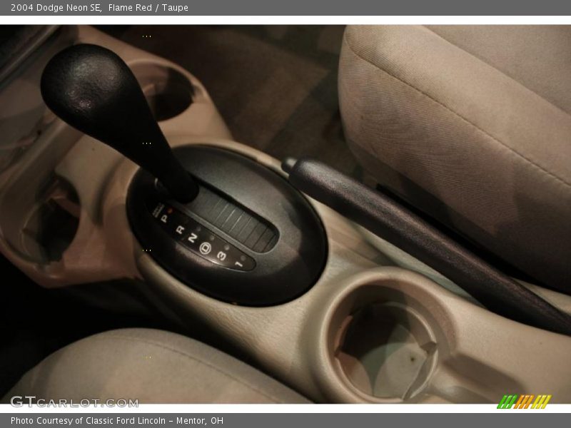 Flame Red / Taupe 2004 Dodge Neon SE
