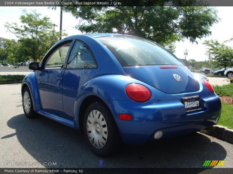 Blue Lagoon Metallic / Gray 2004 Volkswagen New Beetle GL Coupe