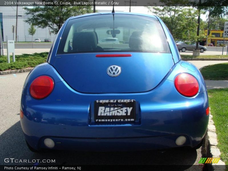Blue Lagoon Metallic / Gray 2004 Volkswagen New Beetle GL Coupe