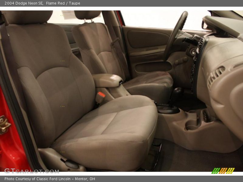 Flame Red / Taupe 2004 Dodge Neon SE