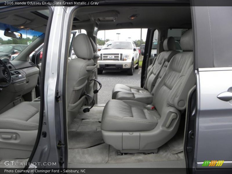 Slate Green Metallic / Gray 2006 Honda Odyssey EX-L