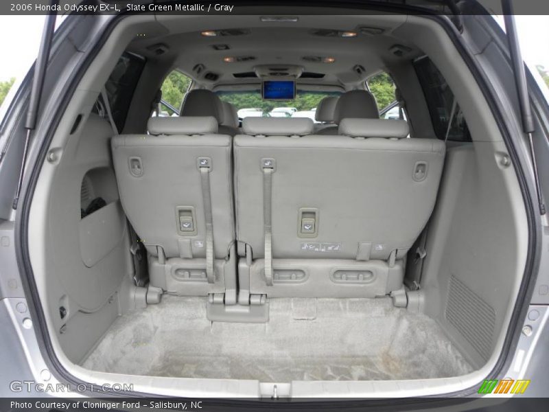 Slate Green Metallic / Gray 2006 Honda Odyssey EX-L