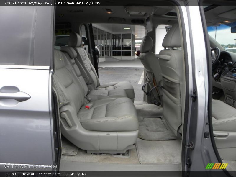 Slate Green Metallic / Gray 2006 Honda Odyssey EX-L