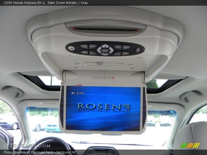 Slate Green Metallic / Gray 2006 Honda Odyssey EX-L