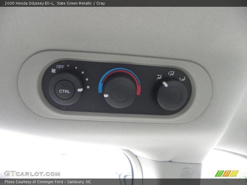 Slate Green Metallic / Gray 2006 Honda Odyssey EX-L
