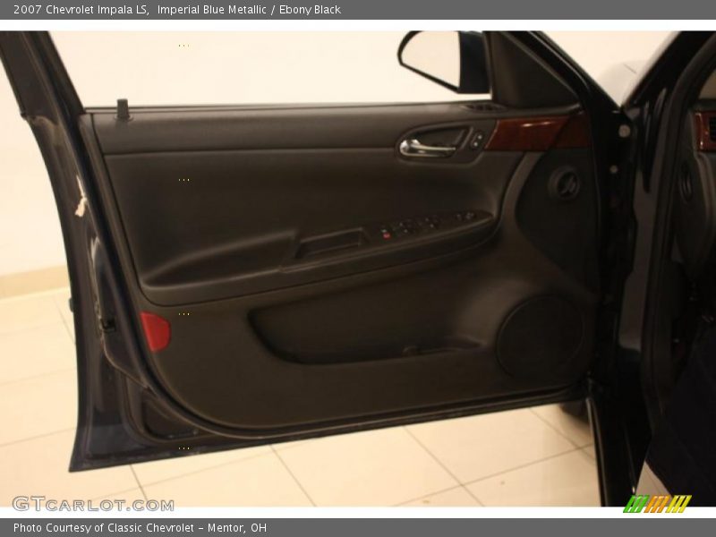 Imperial Blue Metallic / Ebony Black 2007 Chevrolet Impala LS