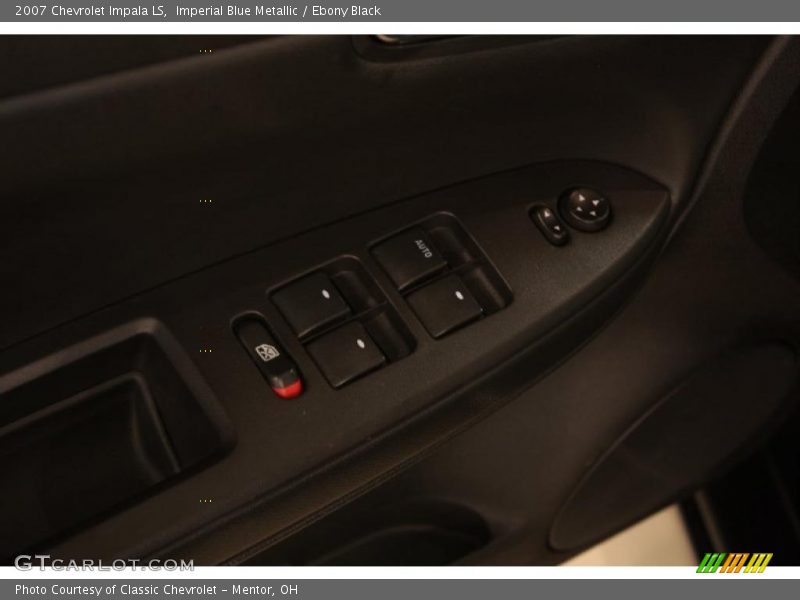 Imperial Blue Metallic / Ebony Black 2007 Chevrolet Impala LS