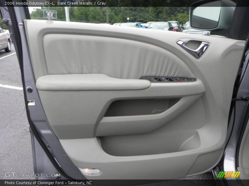 Slate Green Metallic / Gray 2006 Honda Odyssey EX-L