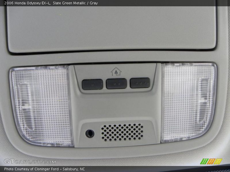Slate Green Metallic / Gray 2006 Honda Odyssey EX-L