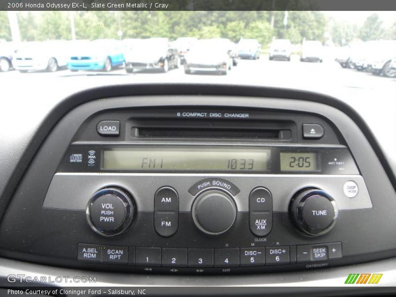 Slate Green Metallic / Gray 2006 Honda Odyssey EX-L
