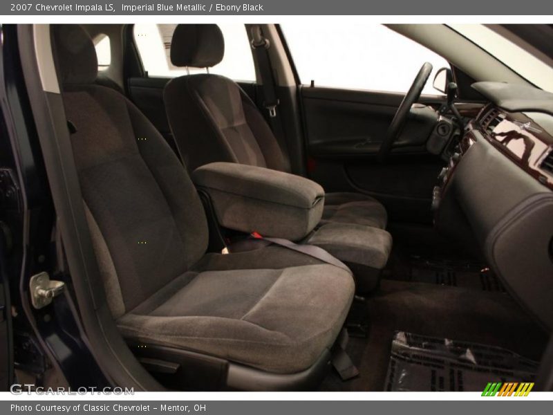 Imperial Blue Metallic / Ebony Black 2007 Chevrolet Impala LS