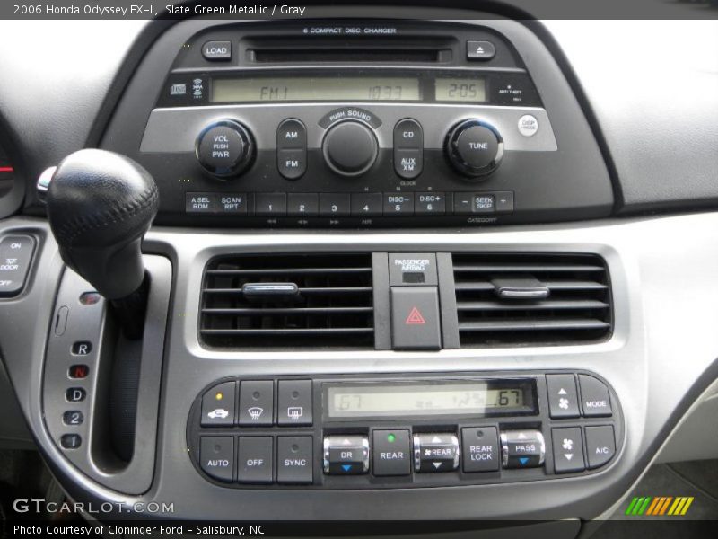 Slate Green Metallic / Gray 2006 Honda Odyssey EX-L