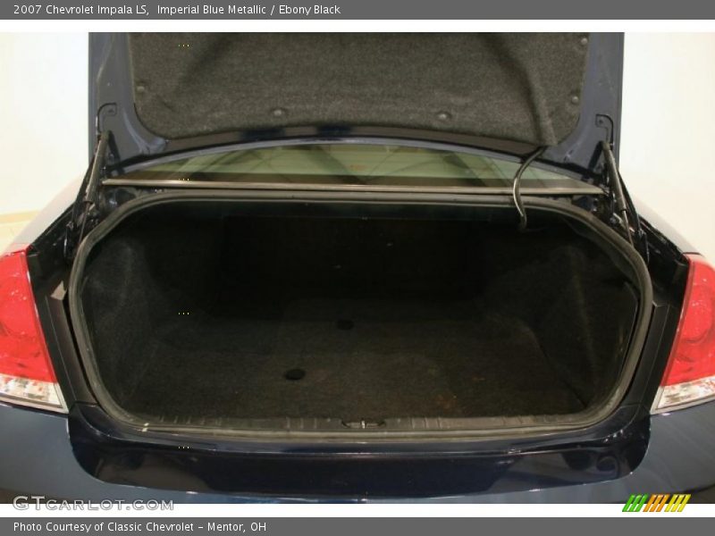 Imperial Blue Metallic / Ebony Black 2007 Chevrolet Impala LS