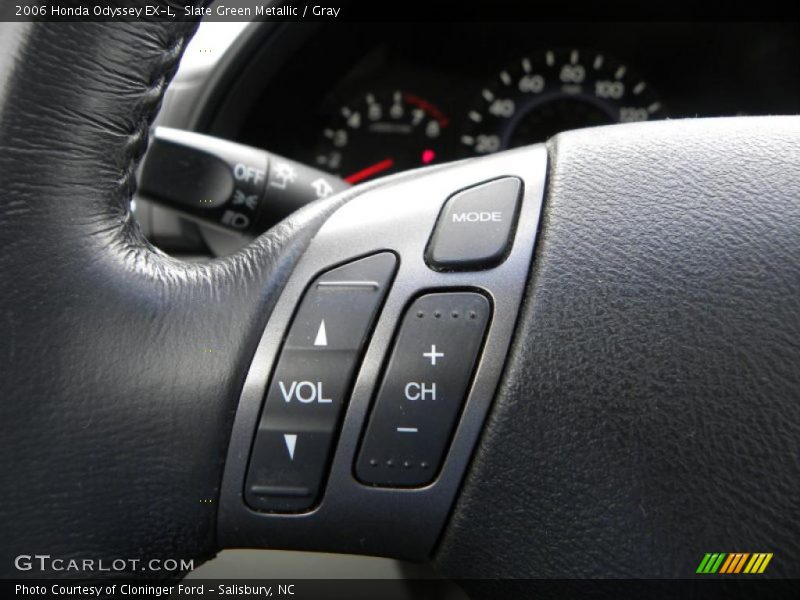 Slate Green Metallic / Gray 2006 Honda Odyssey EX-L